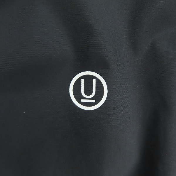 UNDERCOVER GROUPIE反転ロゴプリントコーチジャケット UNDERCOVER/アンダーカバー GROUPIE反転プリント コーチジャケット