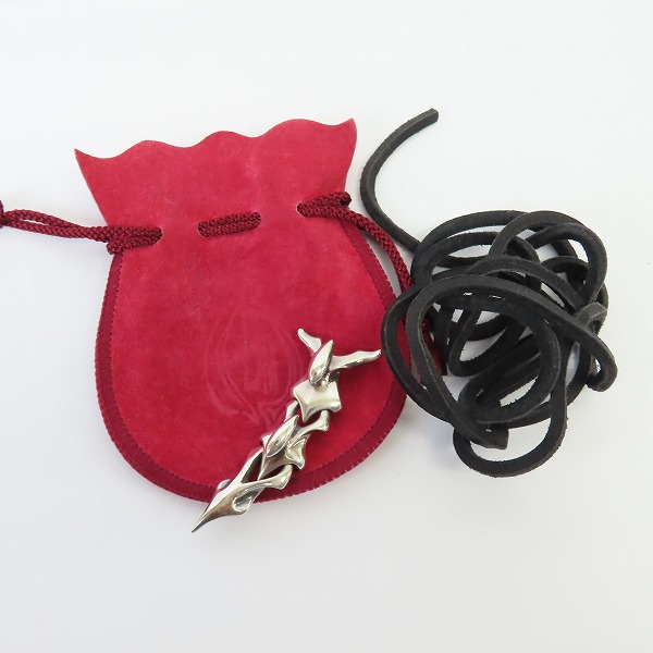 実際に弊社で買取させて頂いたBloody Mary/ブラッディマリー スシュムナー ペンダントトップ レザーコード付きの画像 5枚目