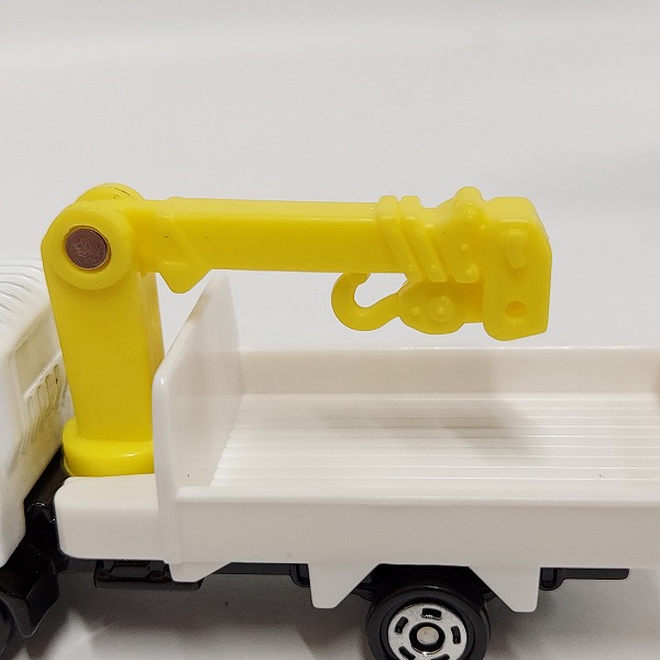 実際に弊社で買取させて頂いたTOMICA/トミカ 日野 デュトロ クレーン付きトラック 白 2点セットの画像 5枚目
