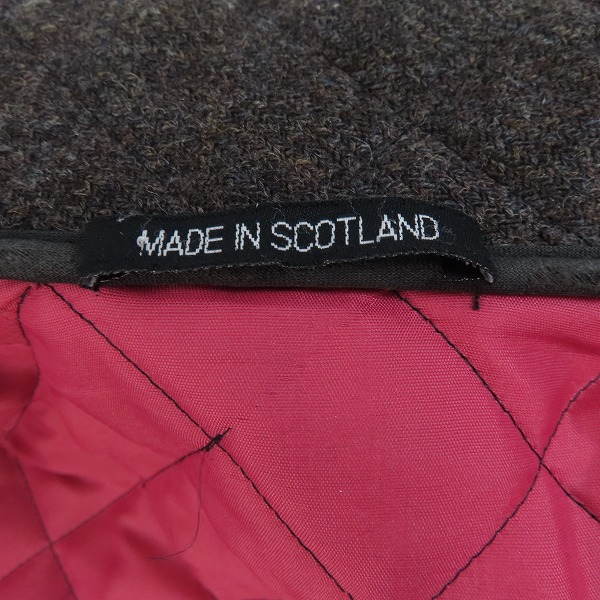 実際に弊社で買取させて頂いたMACKINTOSH SCOTLAND/マッキントッシュ キルティングコート /40の画像 6枚目