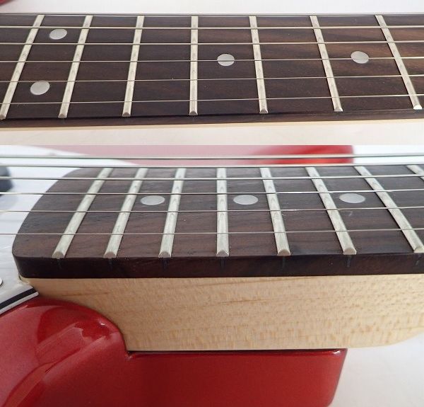 実際に弊社で買取させて頂いた★【美品】Bacchus/バッカス Universe Series BMS-1R CAR ムスタング・サイクロンType ソフトケース付 の画像 4枚目