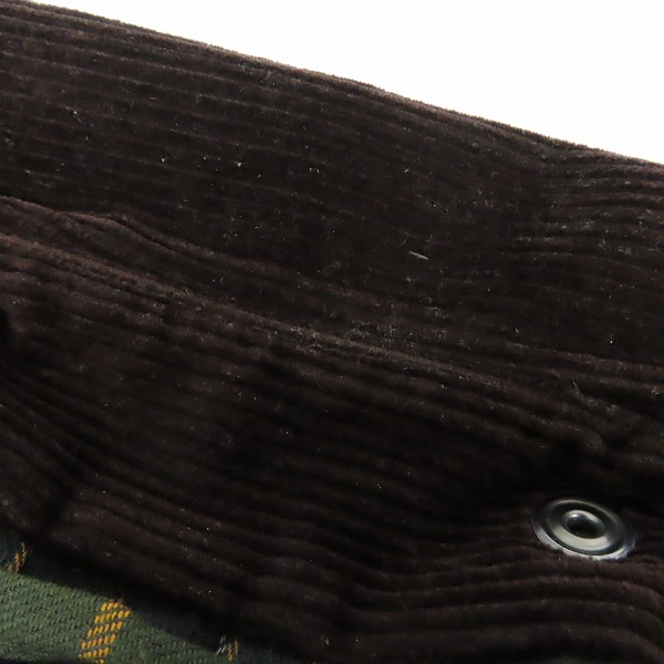 実際に弊社で買取させて頂いたBarbour/バブアー SL BEDALE スリムフィット ビデイル オイルドコットンジャケット 1902129/34の画像 7枚目