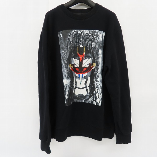 実際に弊社で買取させて頂いたGIVENCHY/ジバンシィ 14SS TRIBAL WARRIOR SWEAT SHIRT/プリント スウェット 14J 7551 653/XS