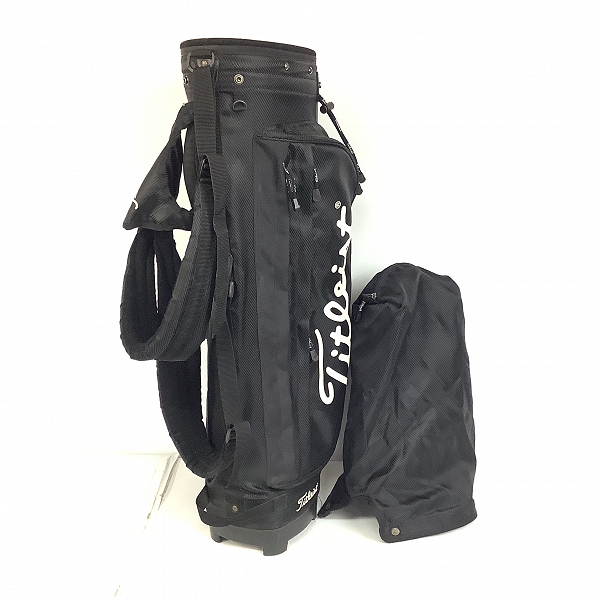 実際に弊社で買取させて頂いたTitleist/タイトリスト 5分割 スタンドキャディバッグ ブラックの画像 1枚目