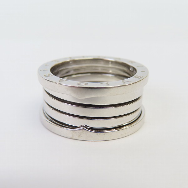 実際に弊社で買取させて頂いた【ギャラ付】BVLGARI/ブルガリ K18WG B-ZERO1/ビーゼロワン 3バンド リング/指輪 58/17号の画像 1枚目