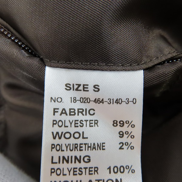 実際に弊社で買取させて頂いたJOURNAL STANDARD relume/ジャーナルスタンダード サイレントスタンドカラーダウンコート 18-020-464-3140-3-0/Sの画像 3枚目