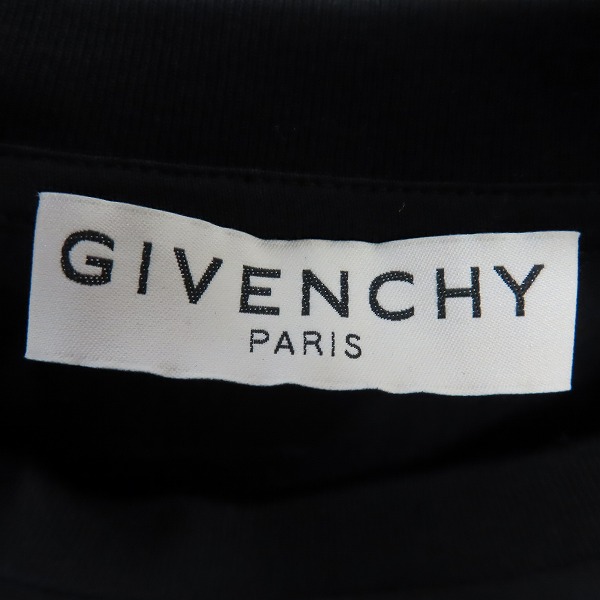 実際に弊社で買取させて頂いたGIVENCHY/ジバンシィ 20SS Japanese Caligraphy ロゴ 半袖Tシャツ BM70WP3002/Lの画像 2枚目