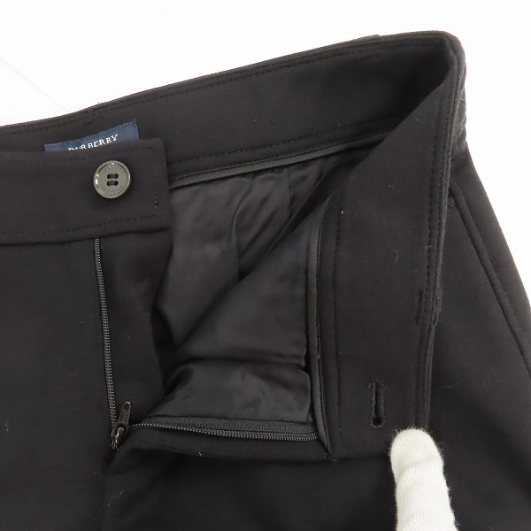 実際に弊社で買取させて頂いたBURBERRY LONDON/バーバリー ロンドン セットアップ ジャケット/パンツ ブラック/38の画像 6枚目