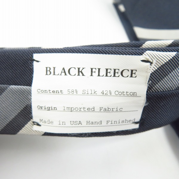 実際に弊社で買取させて頂いた【おまとめ/4点】BLACK FLEECE by Brooks Brothers/ブルックスブラザーズ アーガイルチェック/ストライプ ネクタイ等の画像 5枚目