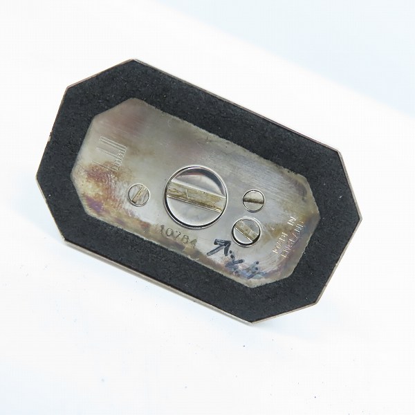 実際に弊社で買取させて頂いたdunhill/ダンヒル  卓上ガスライター イングランド製 シルバー の画像 4枚目