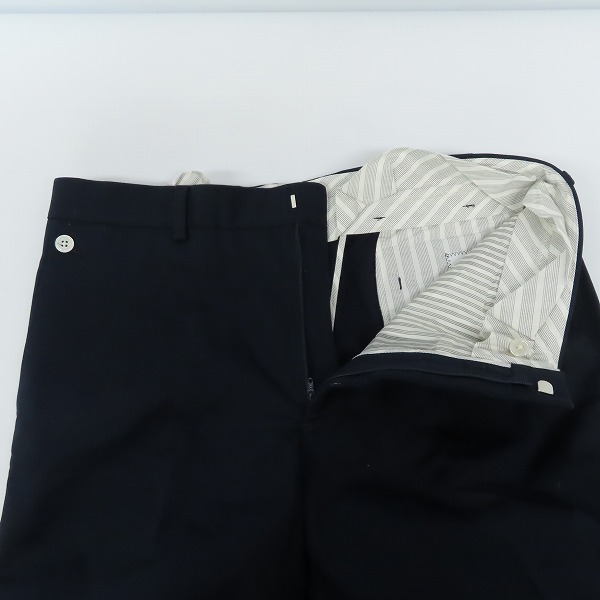 実際に弊社で買取させて頂いたBLACK FLEECE by Brooks Brothers/ブラックフリース バイ ブルックスブラザーズ スラックスパンツ ネイビー/BB3の画像 2枚目