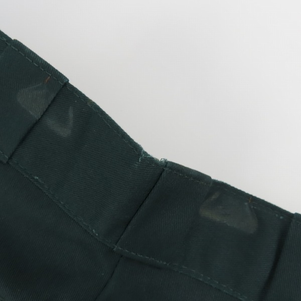 実際に弊社で買取させて頂いたDickies/ディッキーズ LOOSE FIT ワークパンツ グリーン/32×32の画像 6枚目