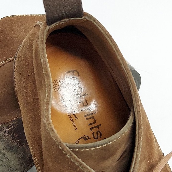 実際に弊社で買取させて頂いたFOOTPRINTS by BIRKENSTOCK/フットプリンツ ビルケンシュトック チャッカブーツ/26.0の画像 4枚目