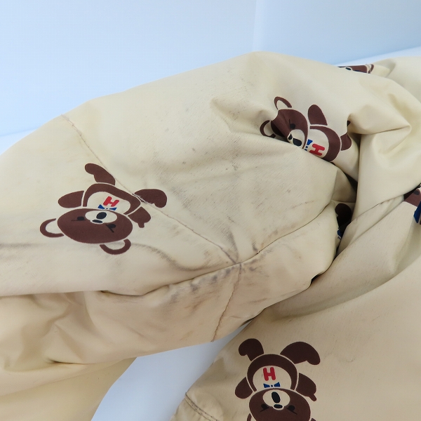 実際に弊社で買取させて頂いたHYSTERIC GLAMOUR/ヒステリックグラマー ファックベアー ダウンコート 2AC-7710/Fの画像 7枚目