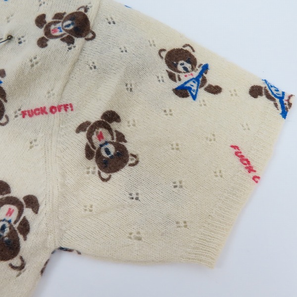 実際に弊社で買取させて頂いた【未使用】GRUNGE POPS HYSTERICS/ヒステリックグラマー ウール アンゴラ ニットセーター/Fの画像 6枚目