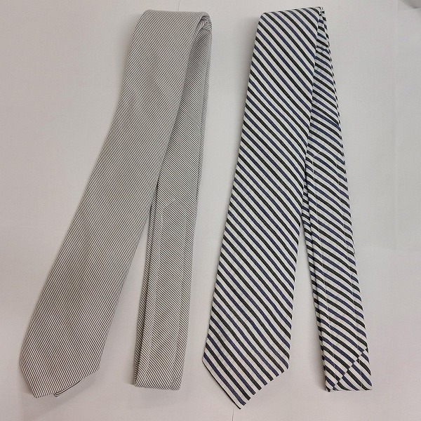 実際に弊社で買取させて頂いたBLACK FLEECE/Brooks Brothers 斜めストライプ/アンカー柄 ネクタイ おまとめ6点の画像 1枚目