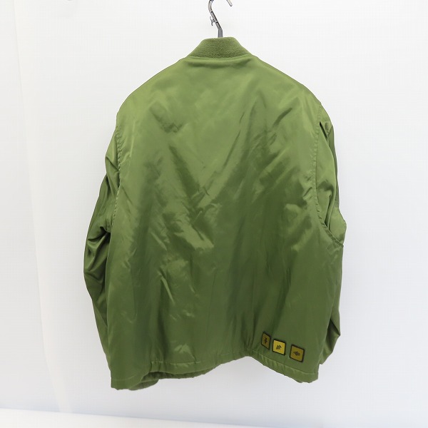 実際に弊社で買取させて頂いたDEVILOCK/デビロック MA-1 フライトジャケット/Mの画像 1枚目