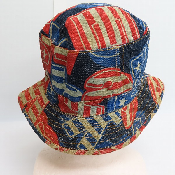 実際に弊社で買取させて頂いたHysterics/ヒステリックス デニム バケットハットの画像 3枚目