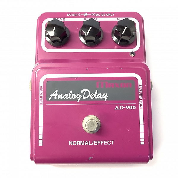 実際に弊社で買取させて頂いたMAXON/マクソン AD-900 AnalogDelay アナログディレイ エフェクター【動作確認済】の画像 1枚目
