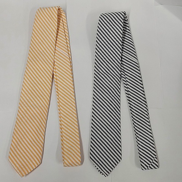 実際に弊社で買取させて頂いたBLACK FLEECE/Brooks Brothers 斜めストライプ柄 ネクタイ おまとめ6点の画像 1枚目