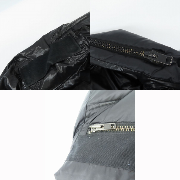 実際に弊社で買取させて頂いたL.G.B./ルグランブルー 背面ジップデザイン ダウンジャケット NHI/DOWN-MT/M CES0711/1の画像 8枚目
