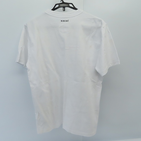 実際に弊社で買取させて頂いたsacai×kaws/サカイ×カウズ ロゴプリント 半袖カットソー 21-0288S/3の画像 1枚目