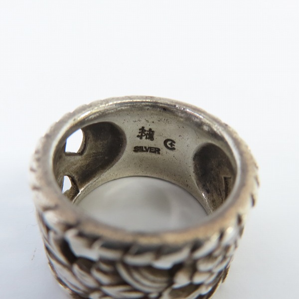 実際に弊社で買取させて頂いたBloody Mary/ブラッディマリー ブッディスト ランプ リング/15号の画像 5枚目