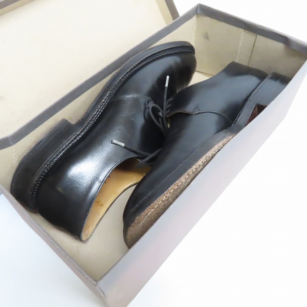 実際に弊社で買取させて頂いたCROCKETT＆JONES×Paul Smith/クロケット&ジョーンズ×ポールスミス ストレートチップ/8の画像 7枚目