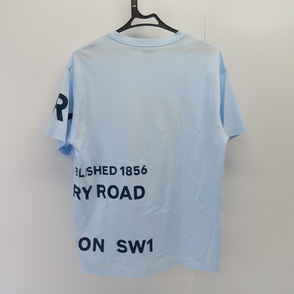 実際に弊社で買取させて頂いたBurberry/バーバリー HORSE FERRY ROAD logo-print T-shirt ロゴプリントTシャツ 8040765/Sの画像 1枚目