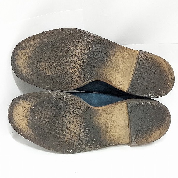 実際に弊社で買取させて頂いたEDIFICE HIROSHI TSUBOUCHI/エディフィス ヒロシツボウチスエード レザードレスシューズ /7の画像 2枚目