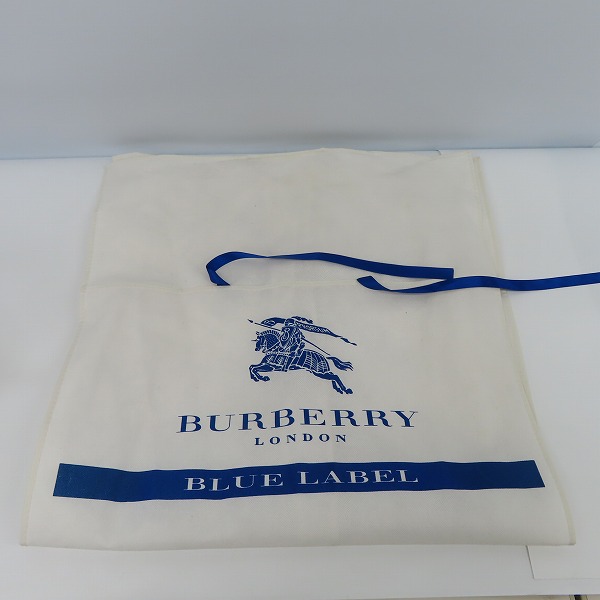 実際に弊社で買取させて頂いたBURBERRY BLUE LABEL/バーバリー ブルーレーベル トレンチコート 38の画像 8枚目