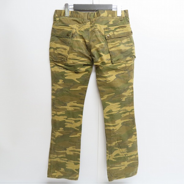 実際に弊社で買取させて頂いたHysterics/ヒステリックス カモフラ カーゴパンツ 3AP-3553 Mの画像 1枚目