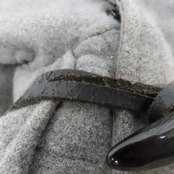 実際に弊社で買取させて頂いたHARE/ハレ ジップダッフルコート ウール HA030027N9/Mの画像 7枚目