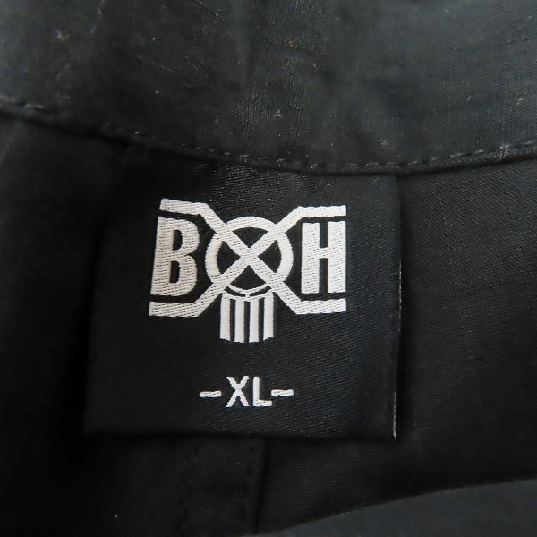 実際に弊社で買取させて頂いたBOUNTY HUNTER/バウンティハンター コットン×ナイロン パンツ ブラック/XLの画像 2枚目