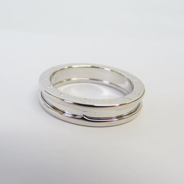 実際に弊社で買取させて頂いた【ギャラ付】BVLGARI/ブルガリ K18WG B-ZERO1/ビーゼロワン 1バンド リング/指輪 58/18号の画像 1枚目