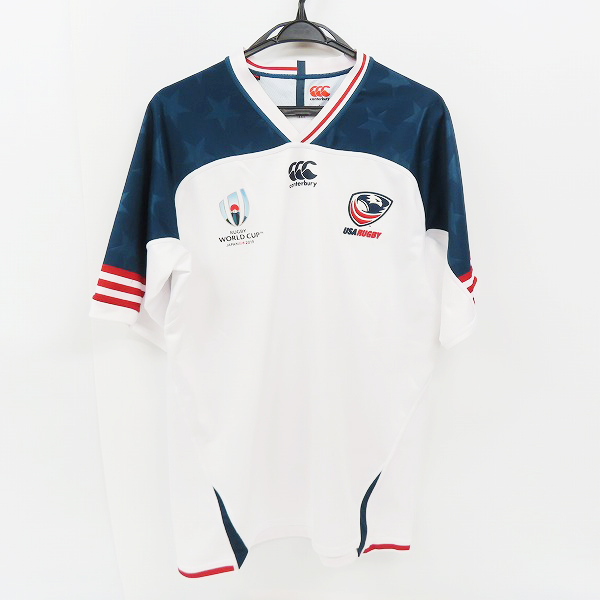 実際に弊社で買取させて頂いたcanterbury/カンタベリー ラグビー ワールドカップ2019 アメリカ代表 Alternate Pro Shirt ユニフォーム/L