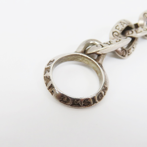 実際に弊社で買取させて頂いたDEAL DESIGN/ディールデザイン ロゴ チェーンブレスレットの画像 1枚目