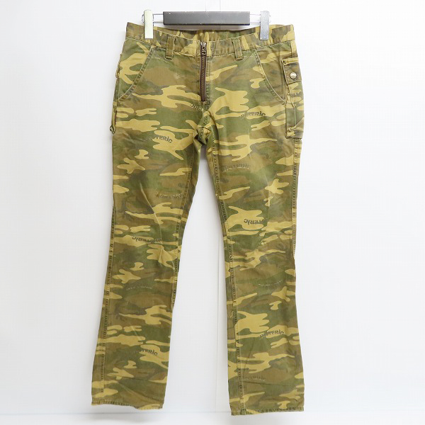 実際に弊社で買取させて頂いたHysterics/ヒステリックス カモフラ カーゴパンツ 3AP-3553 M