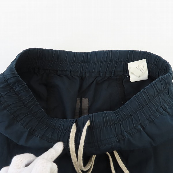 実際に弊社で買取させて頂いたRICK OWENS/リックオウエンス ハーフ サルエルパンツ/XSの画像 2枚目