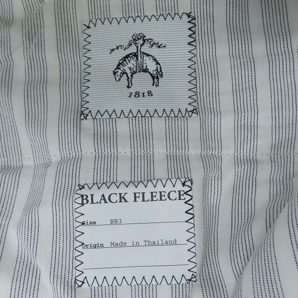 実際に弊社で買取させて頂いたBLACK FLEECE by Brooks Brothers/ブラックフリース バイ ブルックスブラザーズ スラックスパンツ グレー/BB3の画像 3枚目