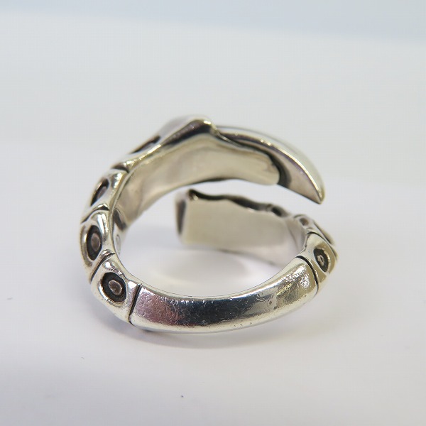 実際に弊社で買取させて頂いた【ギャラ付】Bloody Mary/ブラッディマリー スシュムナークロー リング/16.5-17号の画像 2枚目