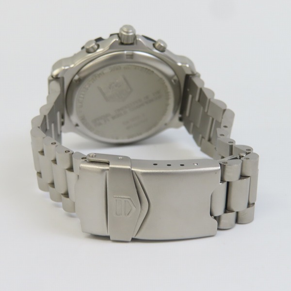 実際に弊社で買取させて頂いたTAG Heuer/タグホイヤー FORMULA1/フォーミュラ1 クロノグラフ CA1212-1 WT0250【動作未確認】の画像 2枚目