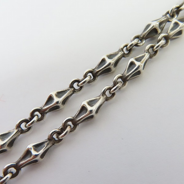 実際に弊社で買取させて頂いた【ギャラ付】Bloody Mary/ブラッディマリー  タイニーボーンチェーン 50cmの画像 1枚目