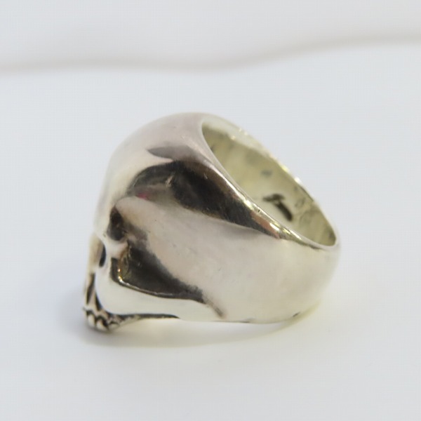 実際に弊社で買取させて頂いた【365個限定・シリアルナンバー入り】CRAZY PIG/クレイジーピッグ キース スカルリング/指輪 19-19.5号 の画像 2枚目