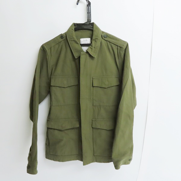 実際に弊社で買取させて頂いたTHE CRIMIE/クライミー ミリタリージップアップジャケット/S