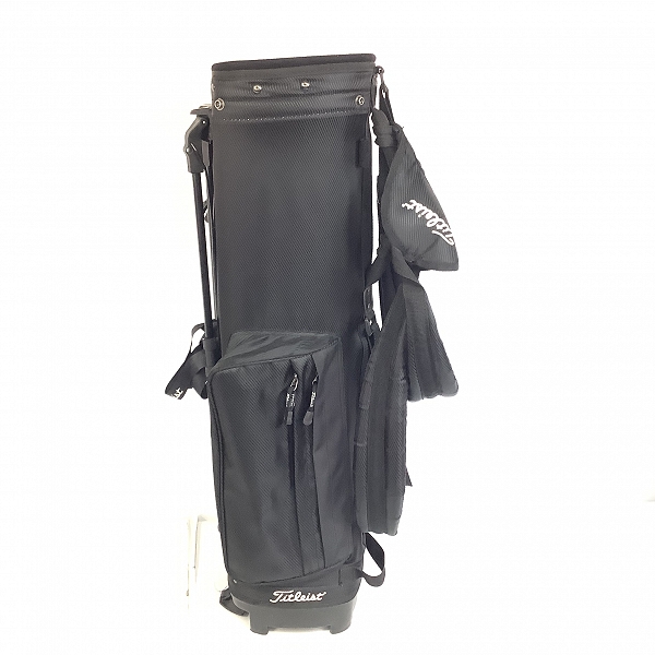 実際に弊社で買取させて頂いたTitleist/タイトリスト 5分割 スタンドキャディバッグ ブラックの画像 2枚目