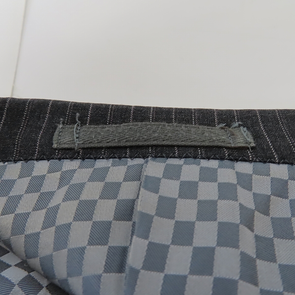 実際に弊社で買取させて頂いたdunhill/ダンヒル スーツ ストライプ柄 3B ジャケット/パンツ セットアップ/スーツの画像 6枚目