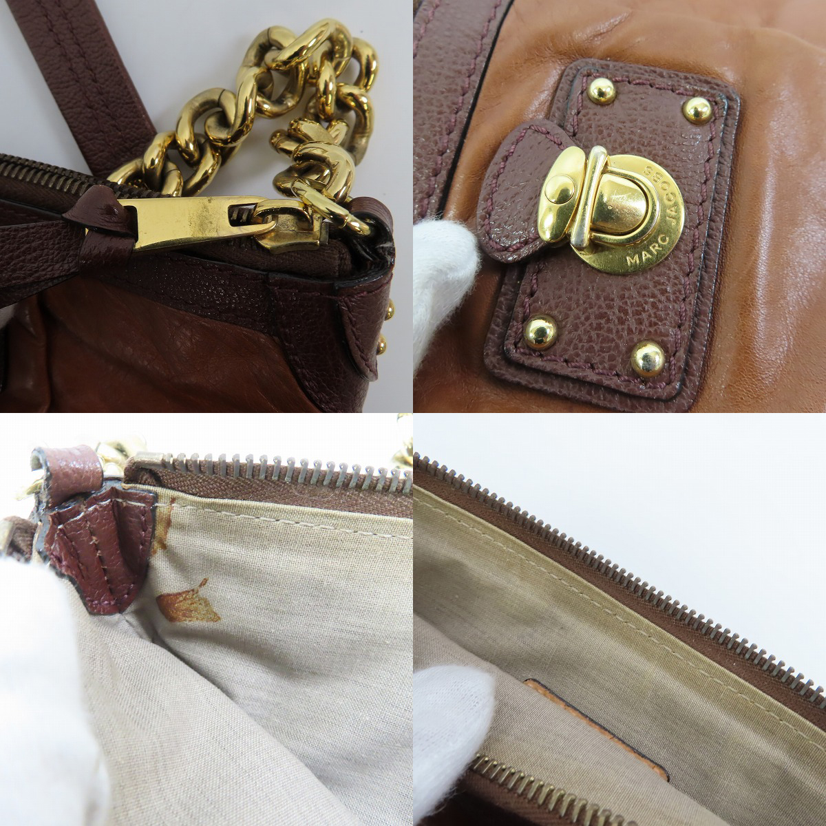 実際に弊社で買取させて頂いたMARC JACOBS/マークジェイコブス チェーンショルダーバッグの画像 8枚目