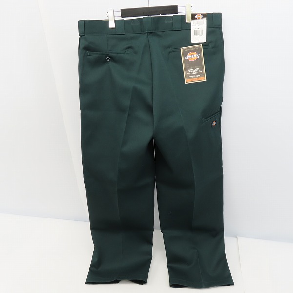 実際に弊社で買取させて頂いたDickies/ディッキーズ LOOSE FIT ワークパンツ グリーン/40×32の画像 1枚目