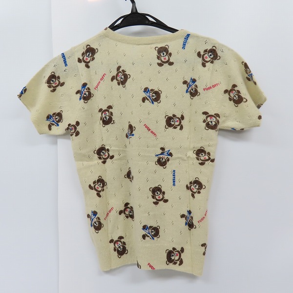 実際に弊社で買取させて頂いた【未使用】GRUNGE POPS HYSTERICS/ヒステリックグラマー ウール アンゴラ ニットセーター/Fの画像 1枚目